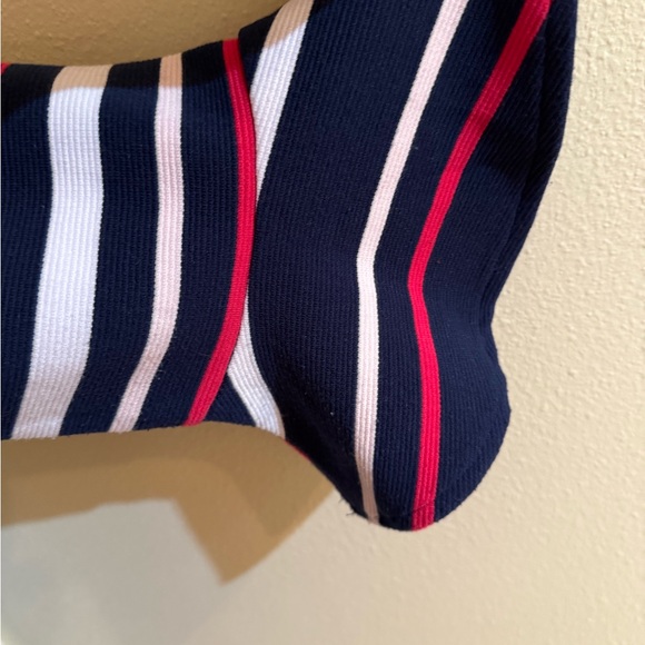 EUC Draper James For Eloquii Ottoman Stripe Dress - Picture 2 of 5